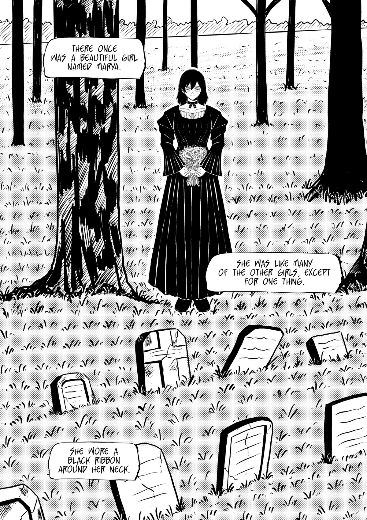 The Girl in the Black Ribbon (Digital)